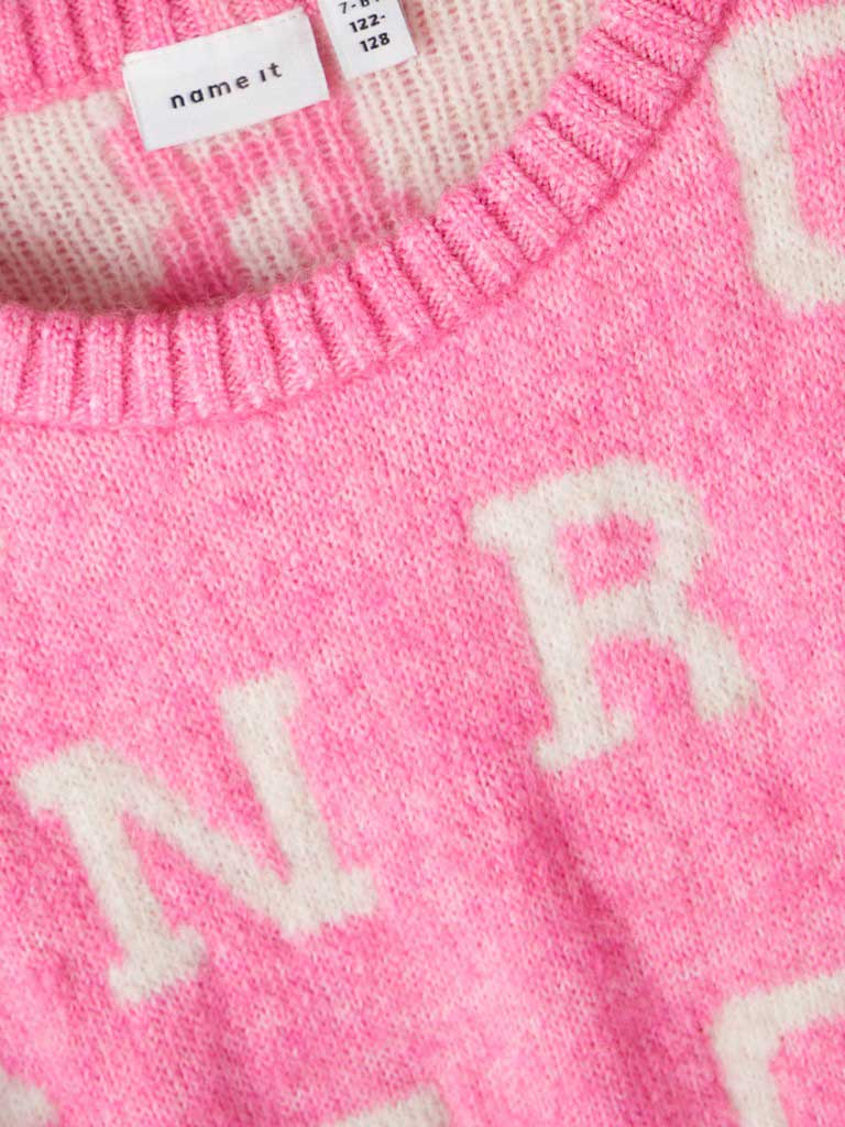 NAME IT Пуловер NKFNEIFY LS SHORT KNIT