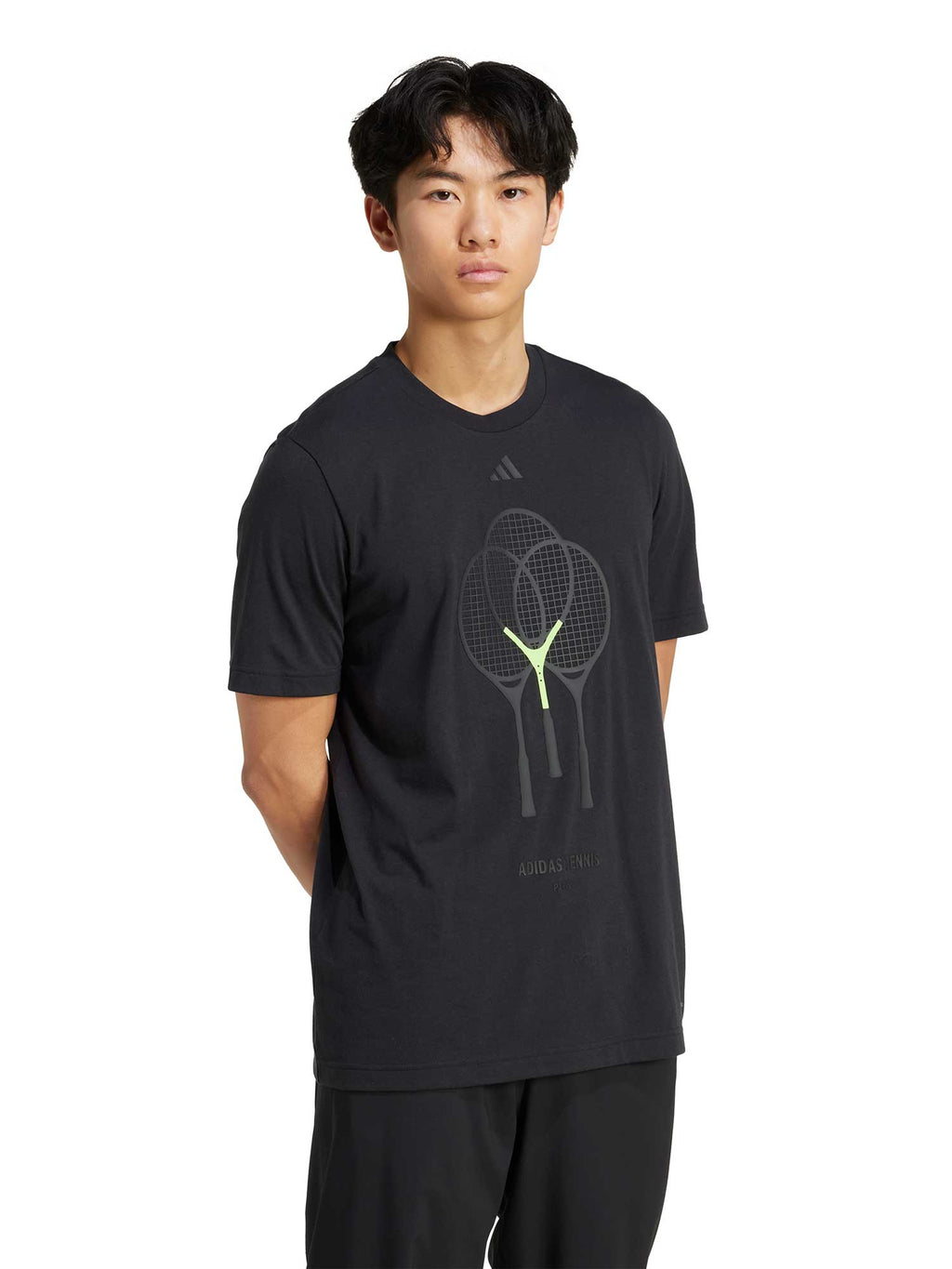 ADIDAS PERFORMANCE Тениска Tennis 3 Rackets Graphic Tee