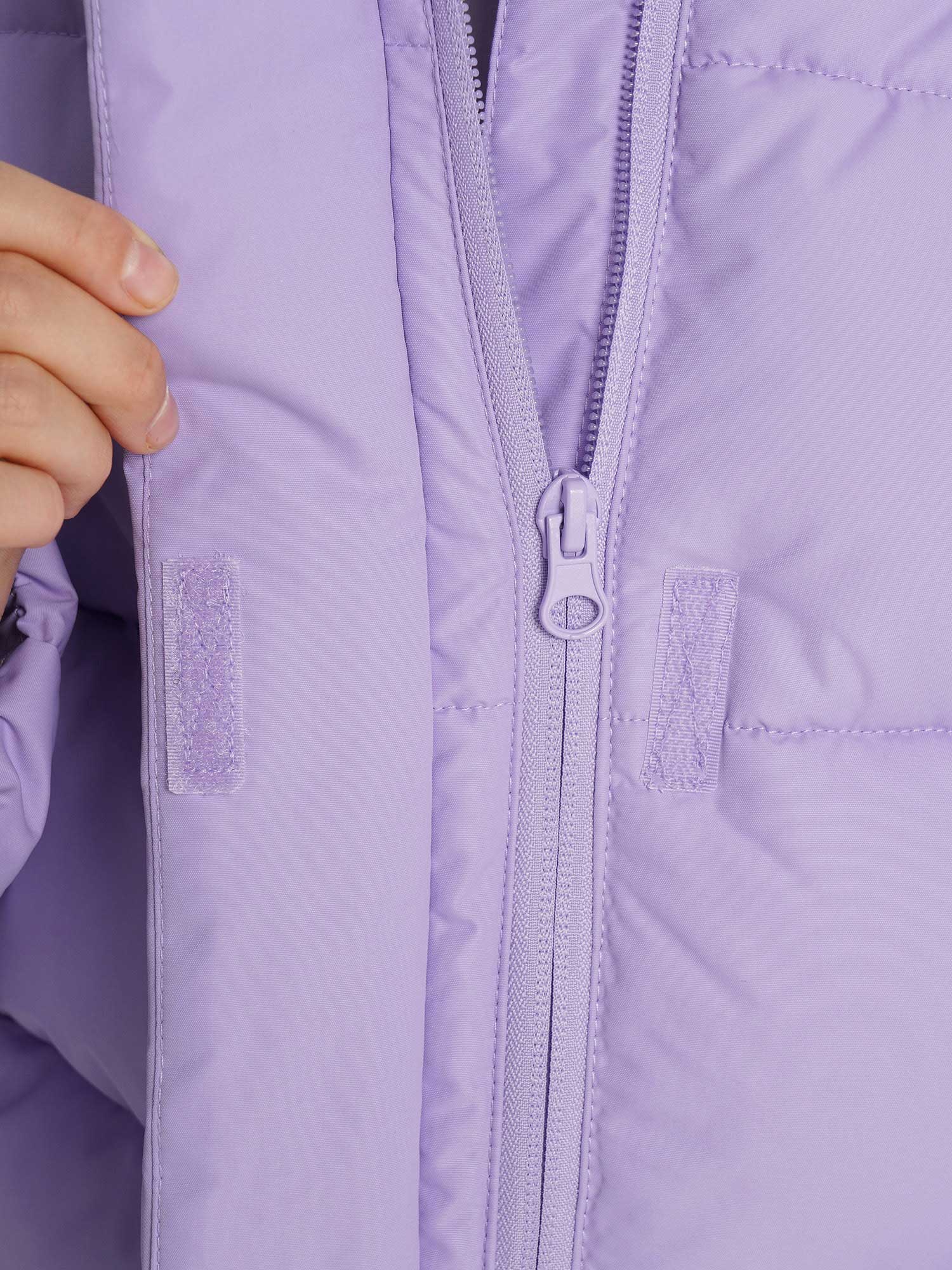 DEMIX Яке Sport Style Girls' Faux Down Jacket