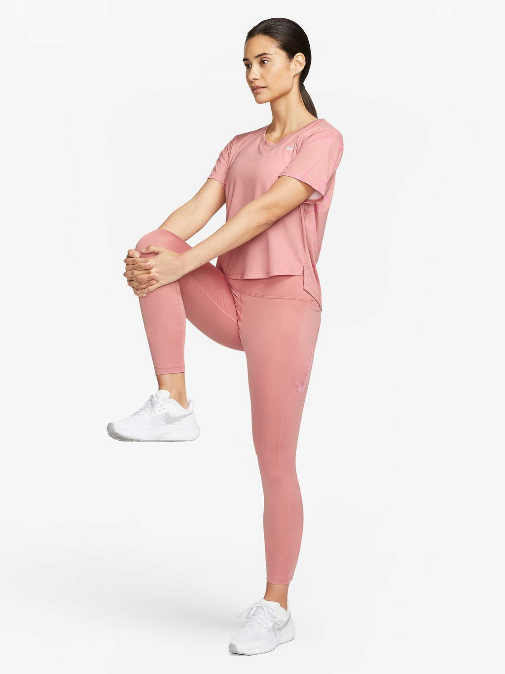 NIKE Клин W NK DF FST MR 7/8 TGHT SW HBR