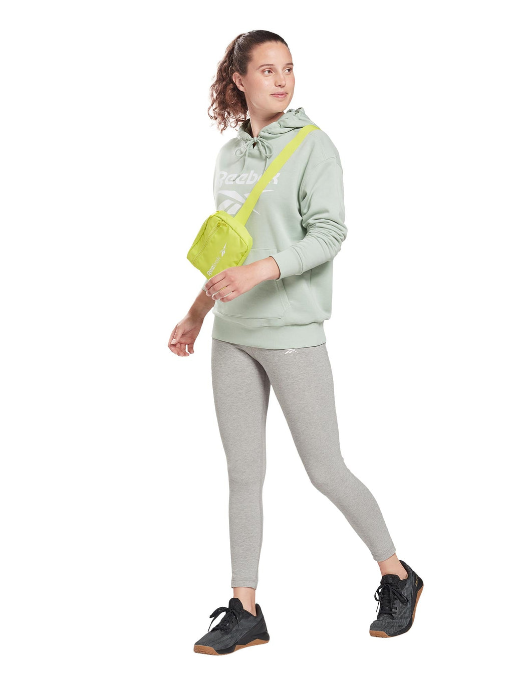 REEBOK Суитшърт Identity Logo French Terry