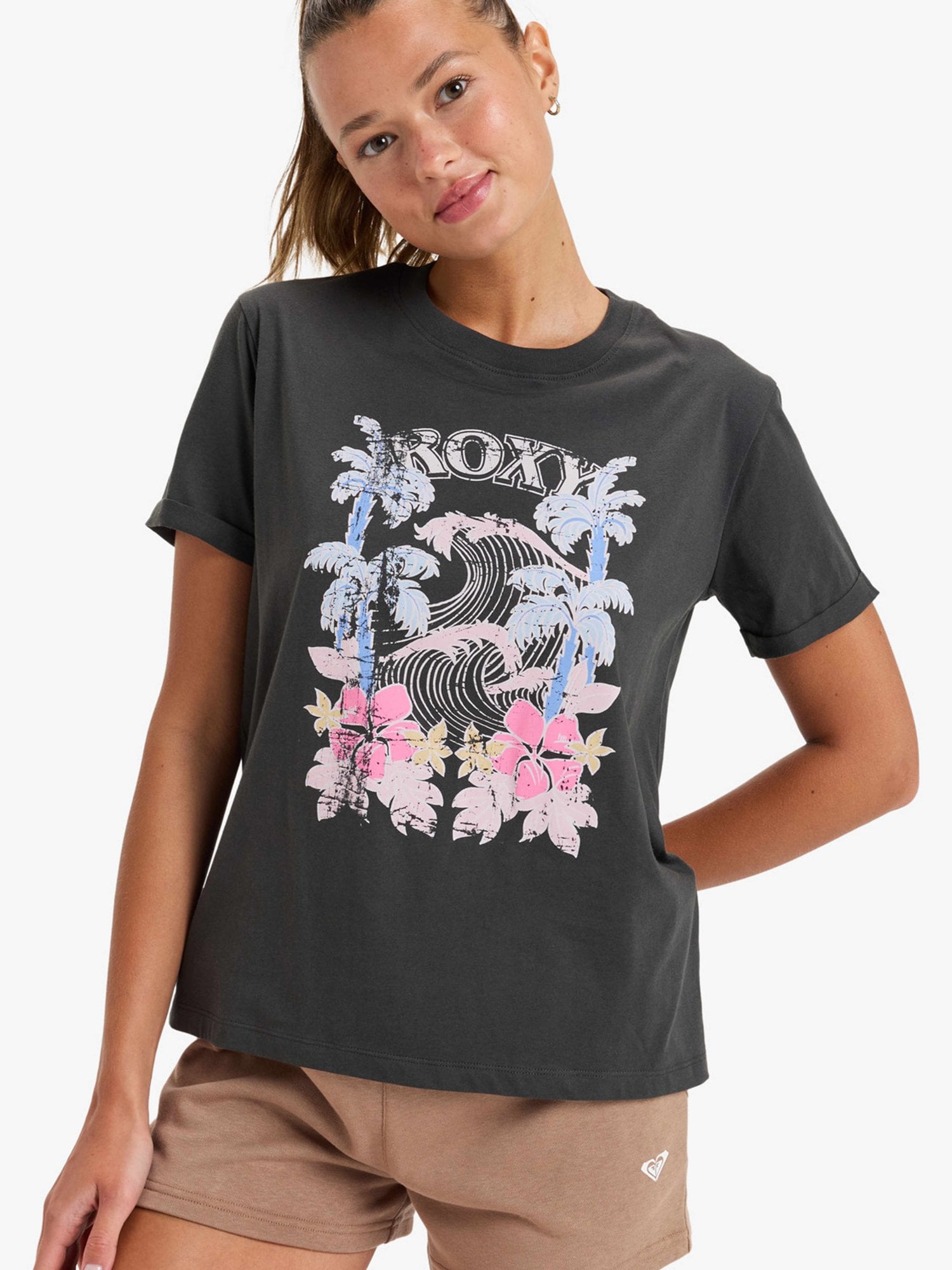 ROXY Тениска OCEANREGULAR POSTER