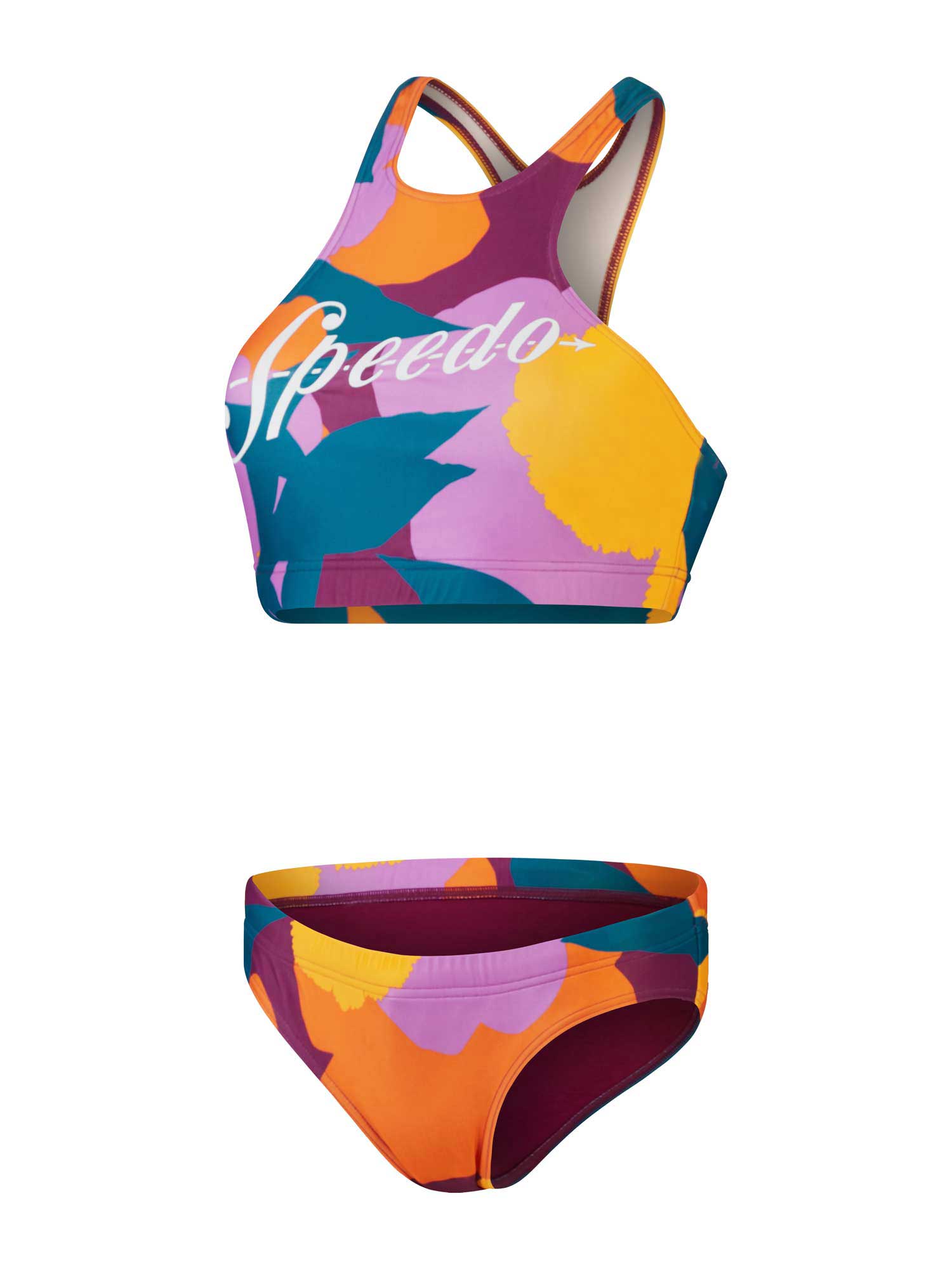 SPEEDO Бански 2 части WOMENS PRINTED LOGO VOLLEY