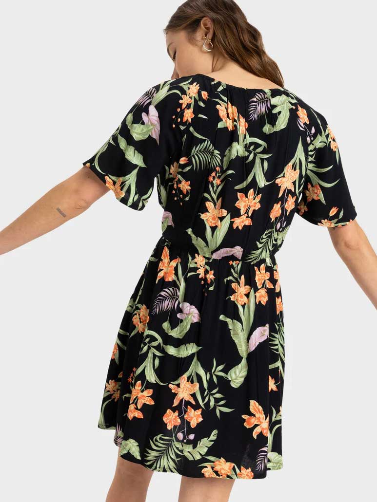 ROXY Рокля TROPICAL TIDES CRINKLE