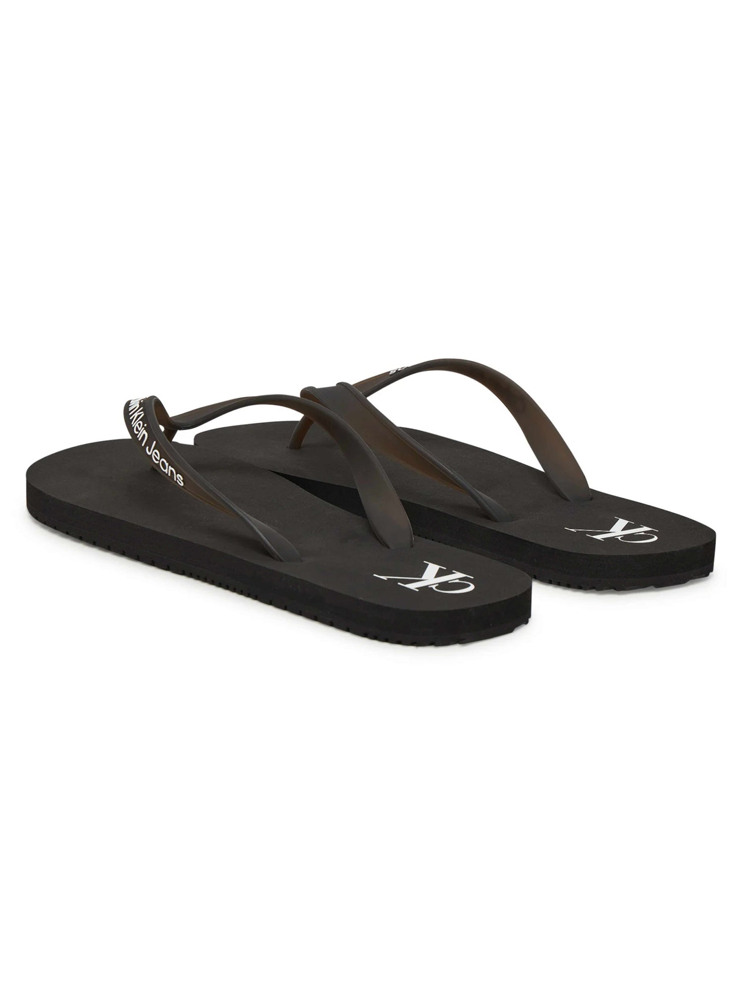 Calvin Klein Jeans Джапанки BEACH SANDAL TRANSPARENT TPU