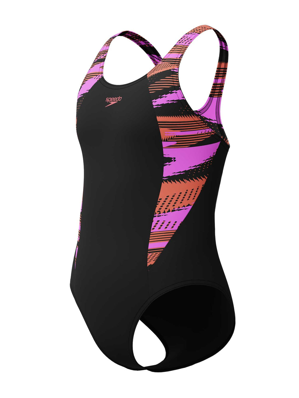 SPEEDO Цял бански GIRLS HYPERBOOM SPLICE MUSCLEBACK