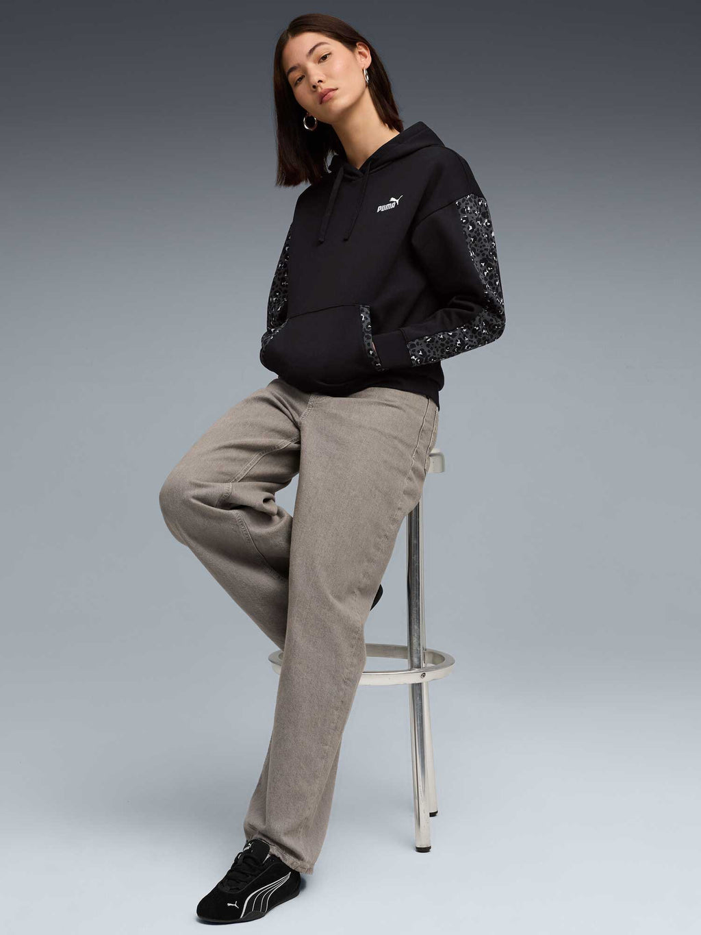 PUMA Суитшърт ESS GRAPHIC Animal Comfort Hoodie FL