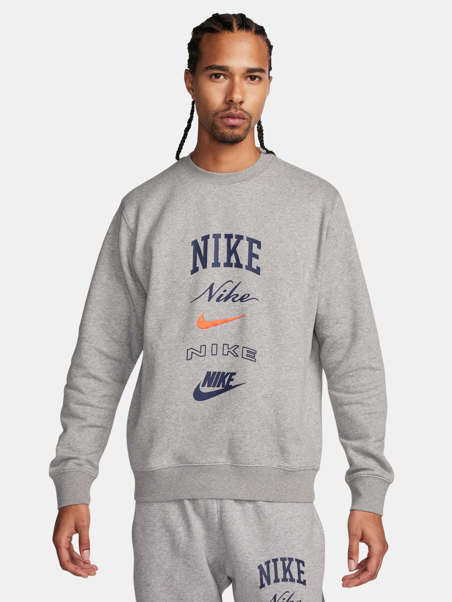 NIKE Блуза M NK CLUB BB CREW STACK GX