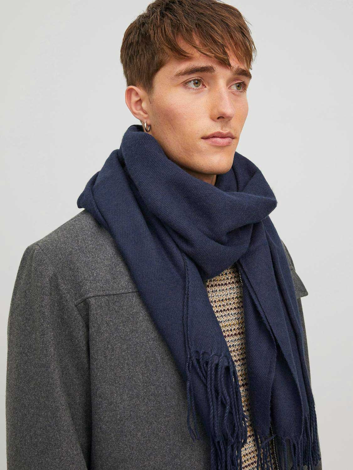 JACK & JONES Шал JACSOLID WOVEN SCARF NOOS