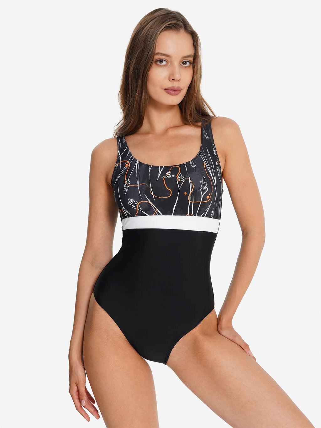 JOSS Цял бански Women's Essentials Front Inserts Swims.