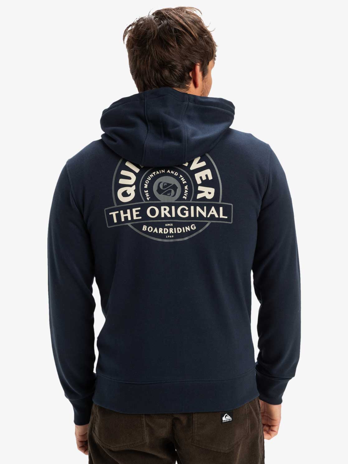 QUIKSILVER Суитшърт GRAPHIC MIX HOODIE ZIP