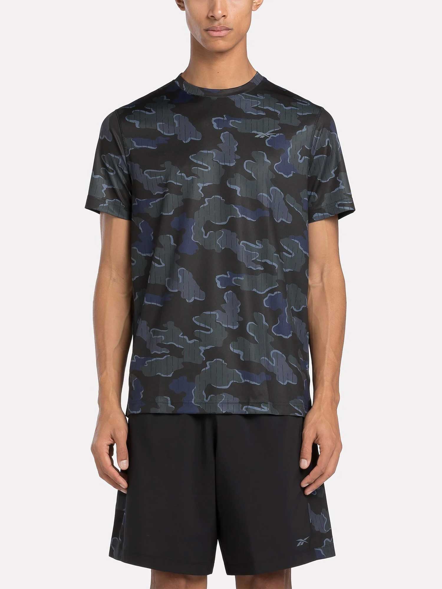 REEBOK Тениска TRAIN MOTION CAMO TECHTEE