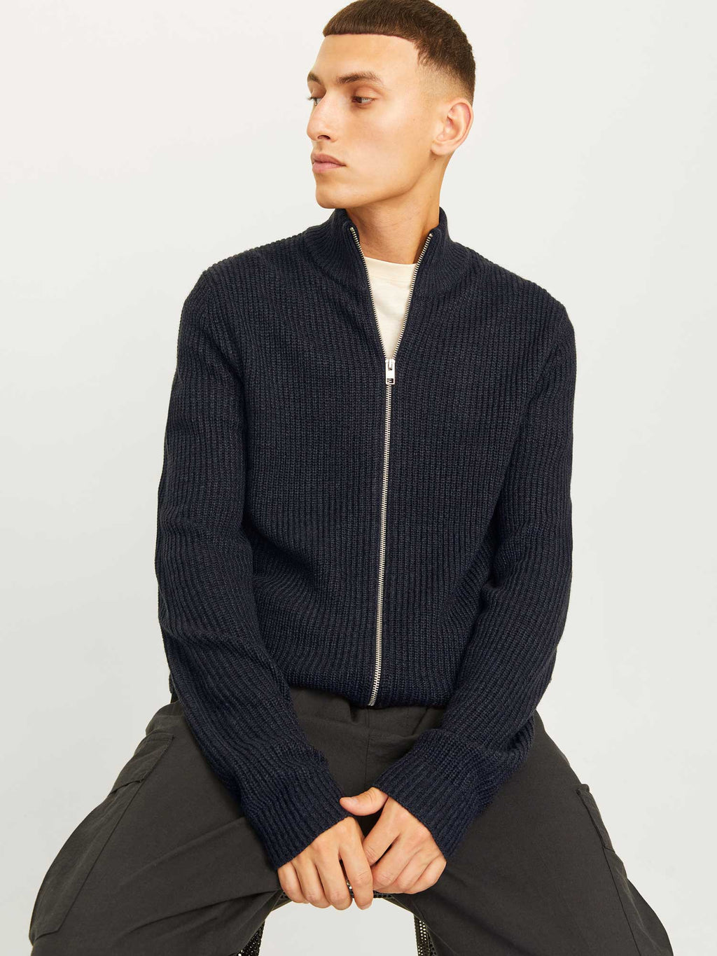 JACK & JONES Жилетка JJELEWIS KNIT CARDIGAN SN