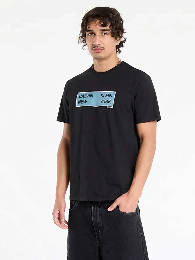 Calvin Klein Jeans Тениска SS 30S EU CKNY BOX GRAPHIC TEE