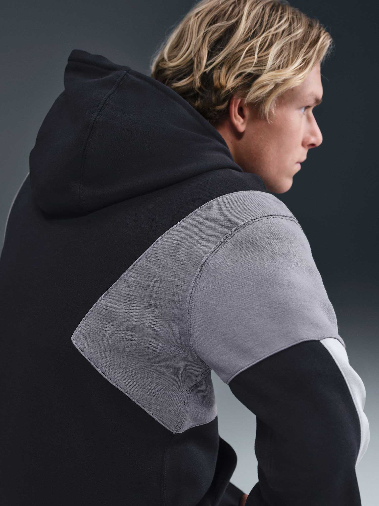 NIKE Спортен екип M NK CLUB FLEECE HDED TRACK GX