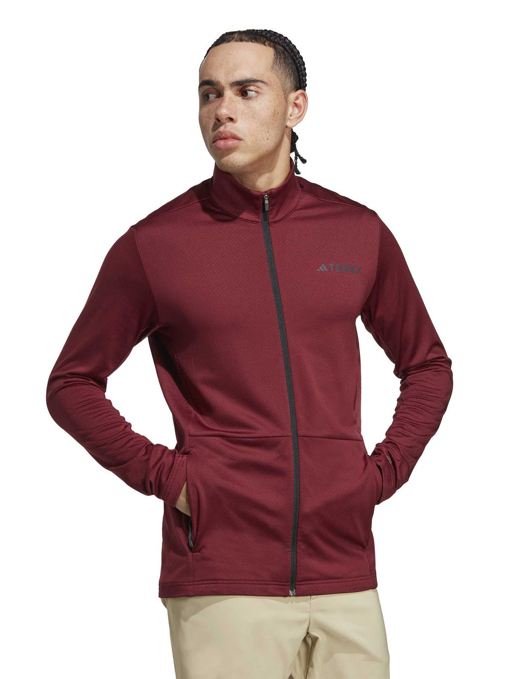 ADIDAS PERFORMANCE Спортно горнище Terrex Multi Full-Zip Fleece