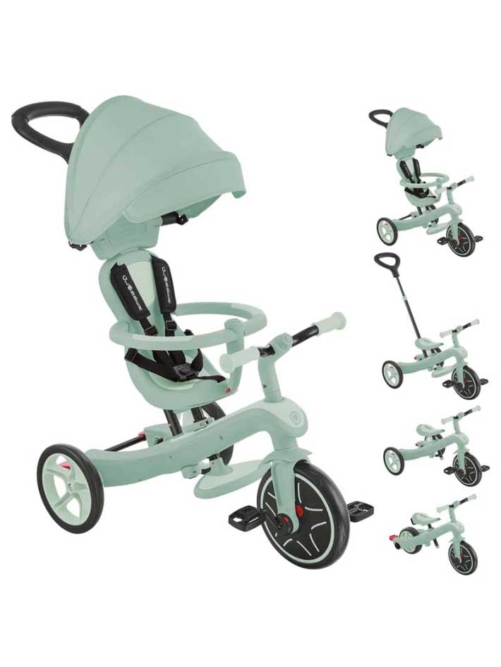 GLOBBER Триколка 4 в 1 EXPLORER TRIKE ECOLOGIC
