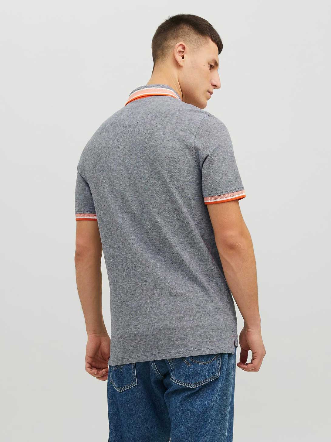 JACK & JONES Тениска JJEPAULOS POLO SS NOOS