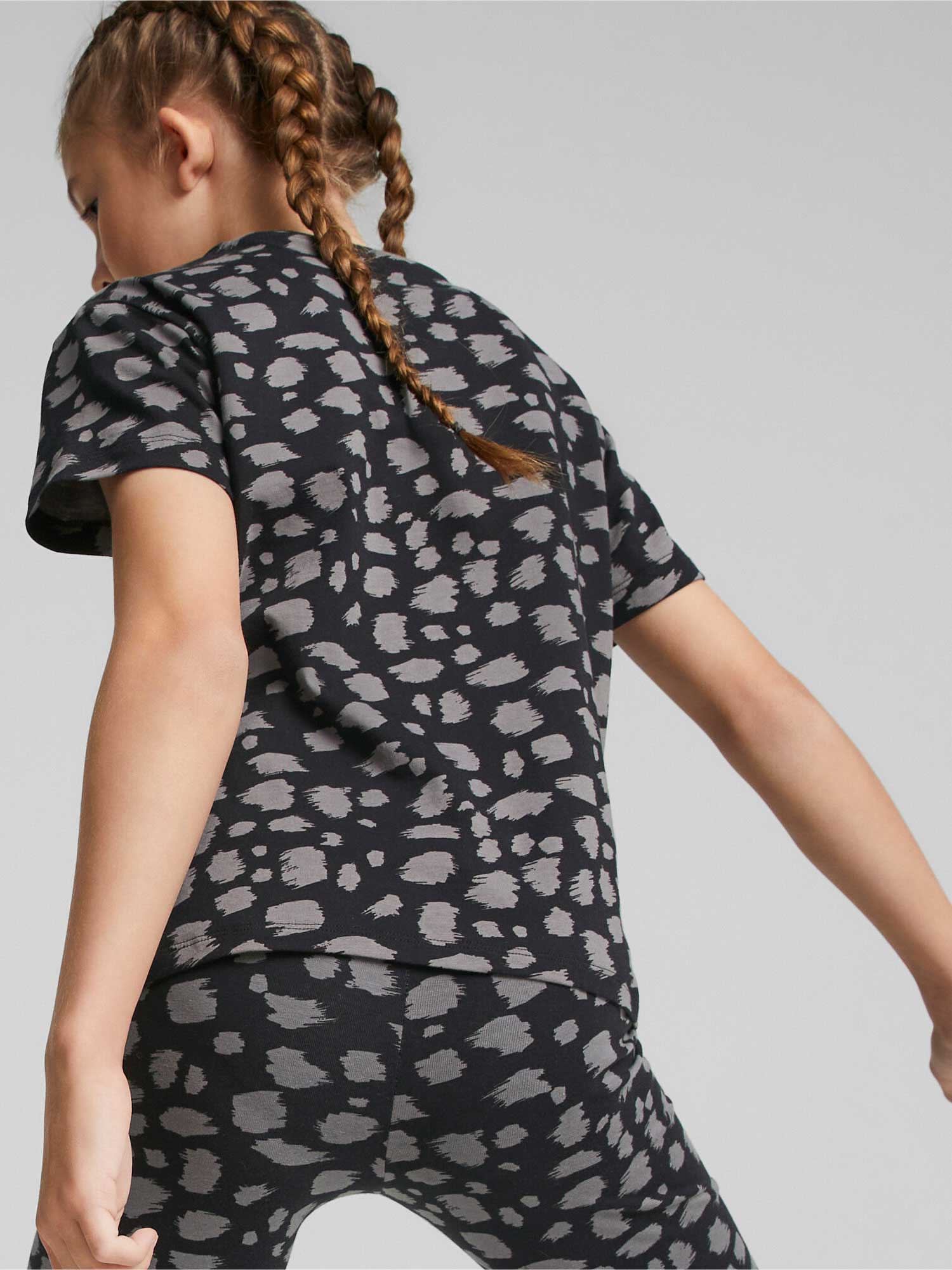 PUMA Тениска ESS+ ANIMAL AOP Knotted