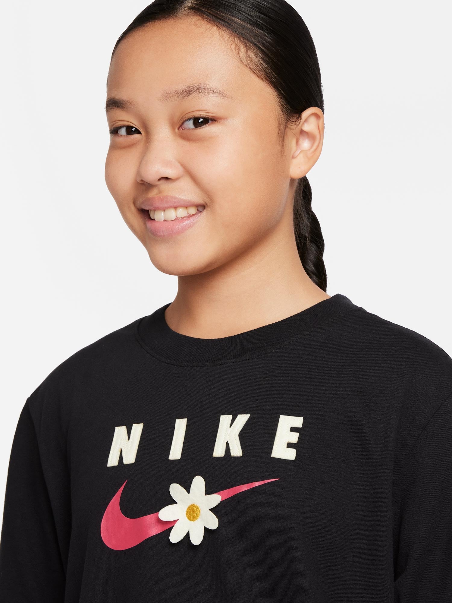 NIKE Тениска G ENERGY BOXY FRILLY