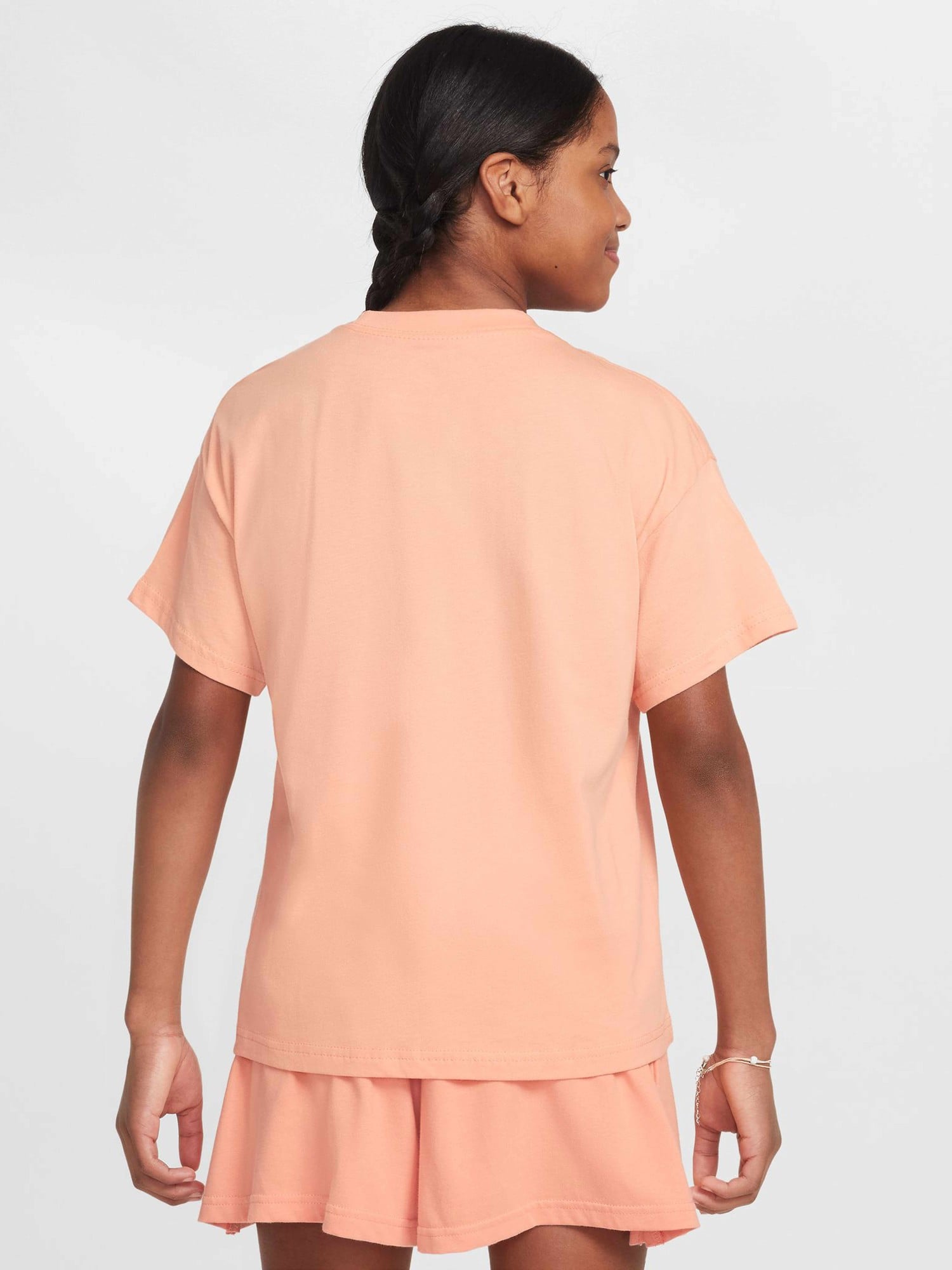 NIKE Тениска G NSW TEE BOY ESSNTL LBR
