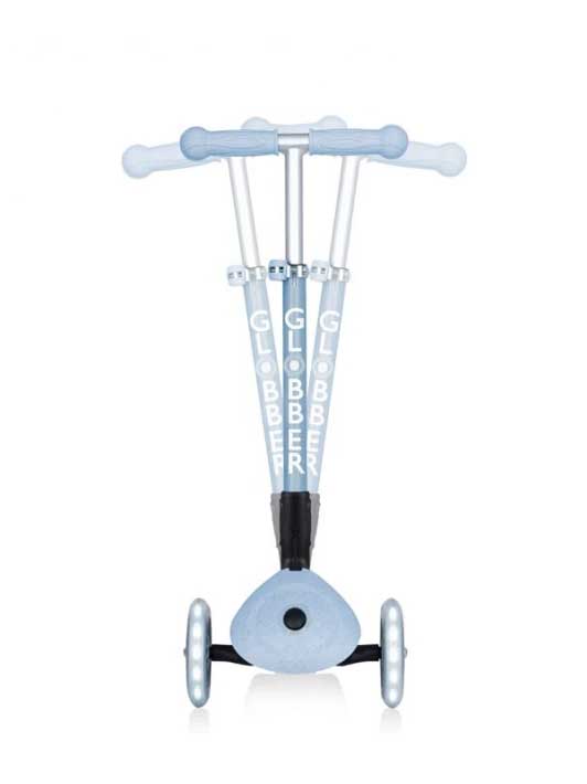 GLOBBER Тротинетка JUNIOR FOLDABLE LIGHTS ECOLOGIC