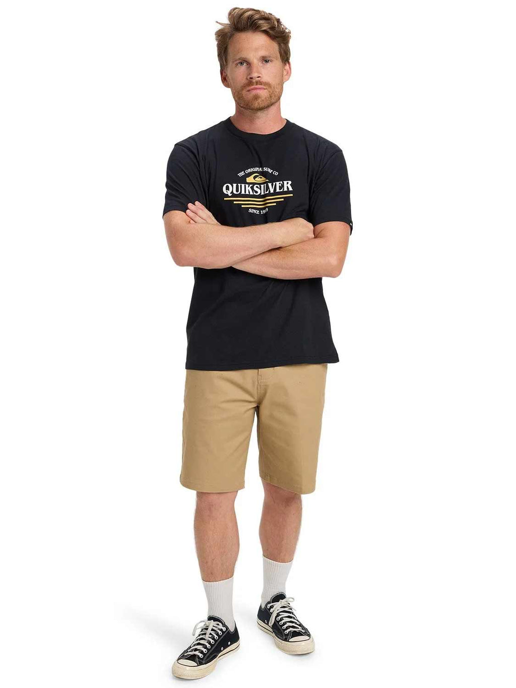 QUIKSILVER Тениска TYPE LINE SS