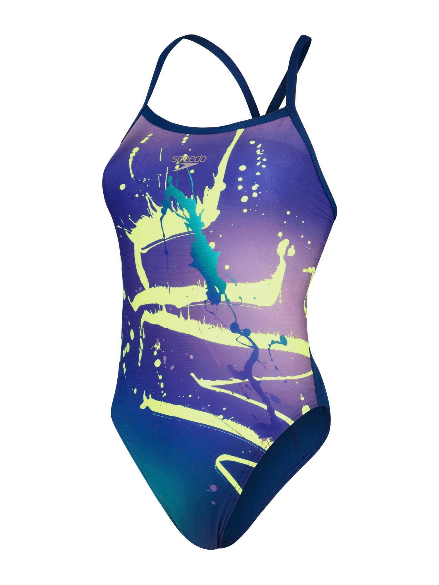 SPEEDO Цял бански PLACEMENT DIGITAL TURNBACK