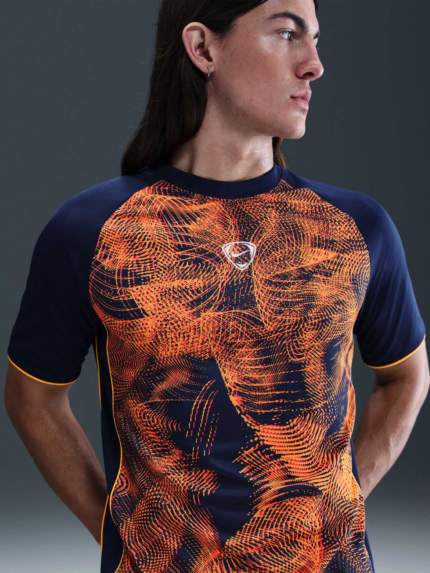 NIKE Тениска M NK DF ACD+ TOP SS AOP