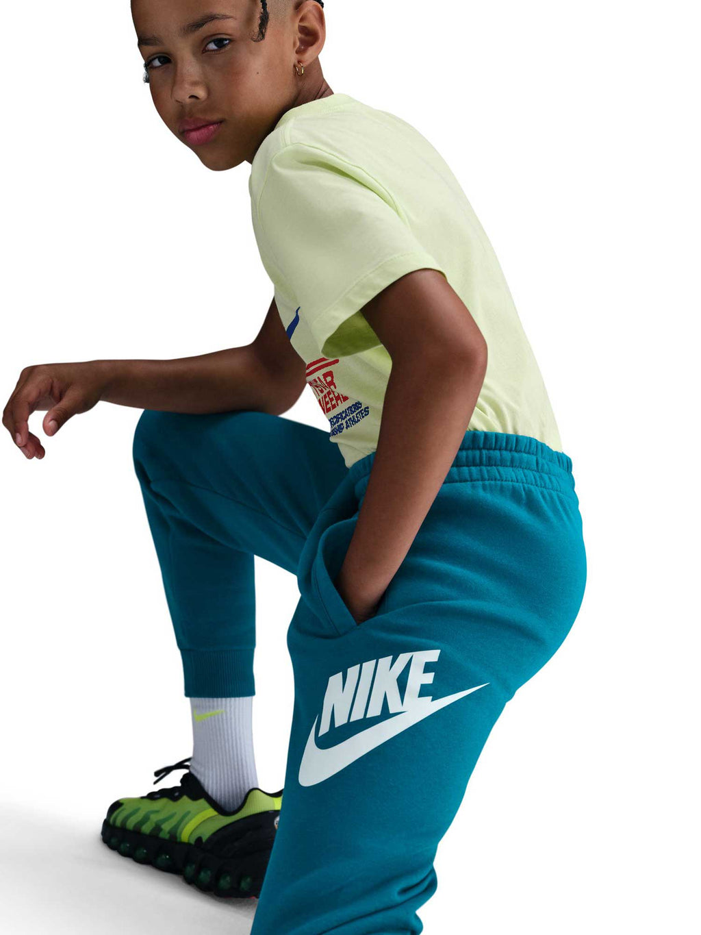 NIKE Спортно долнище K NSW CLUB FLC JGGR HBR