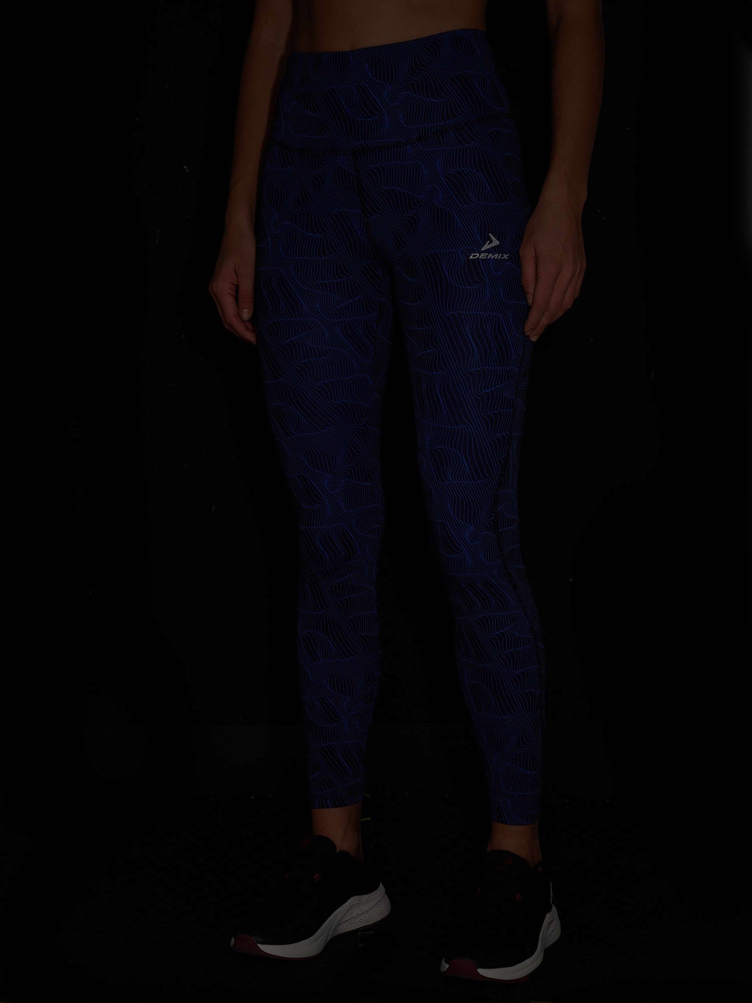 DEMIX Клин W D Running Urban AOP Leggings
