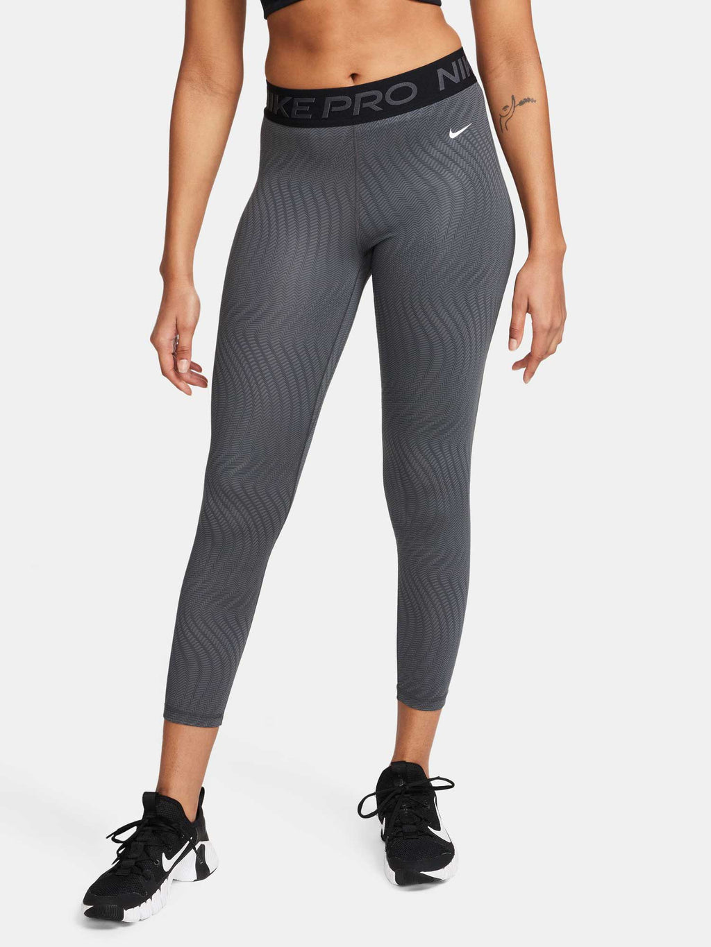 NIKE Клин W NP DF MR 7/8 TIGHT AOP