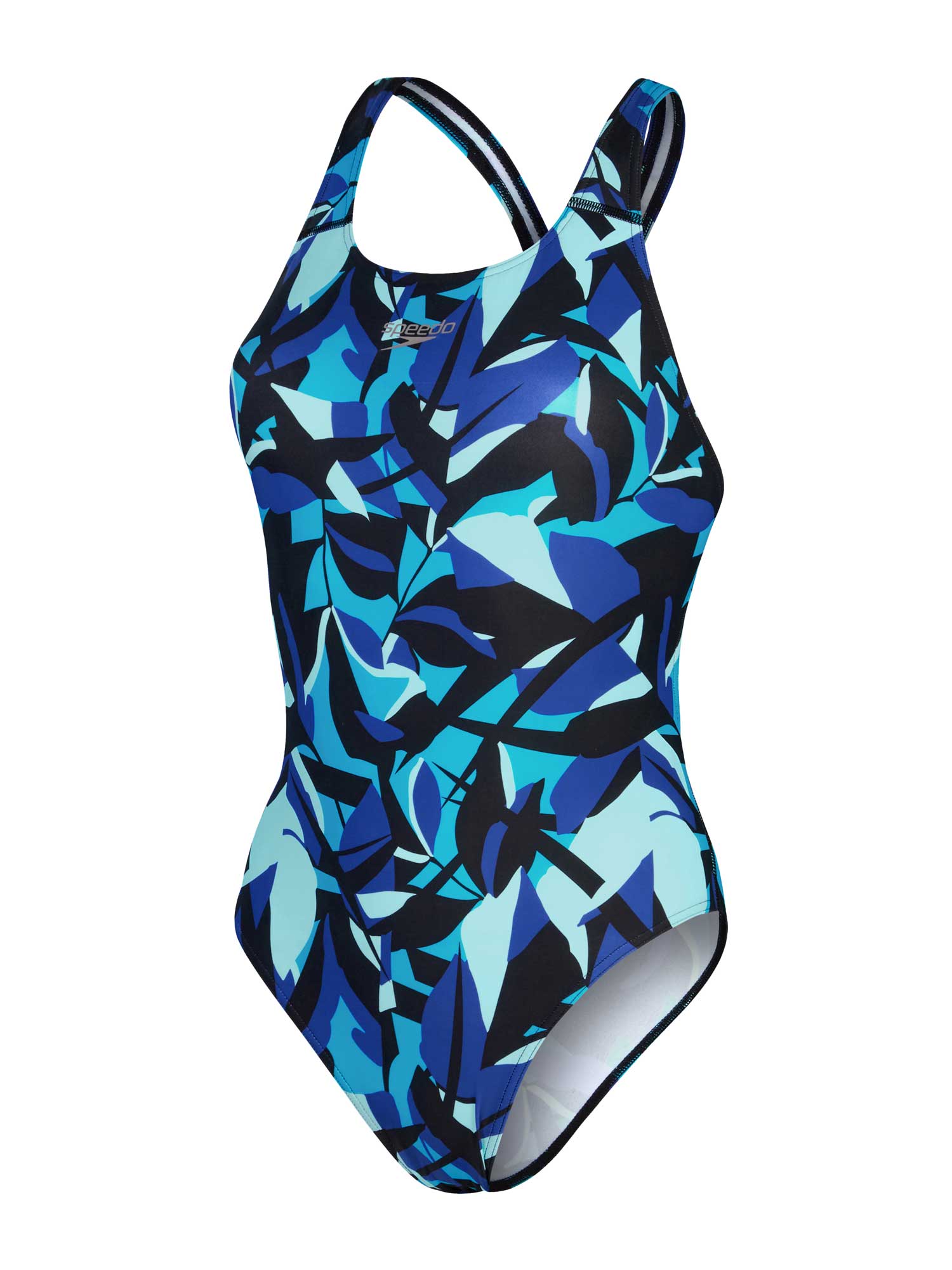 SPEEDO Цял бански ALLOVER DIGITAL POWERBACK