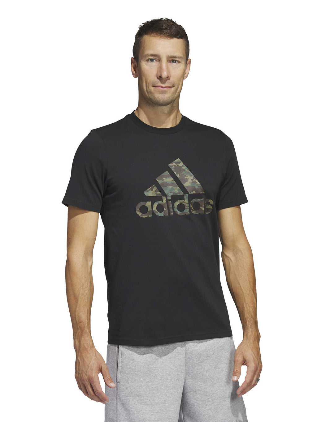 ADIDAS SPORTSWEAR Тениска Camo Short Sleeve