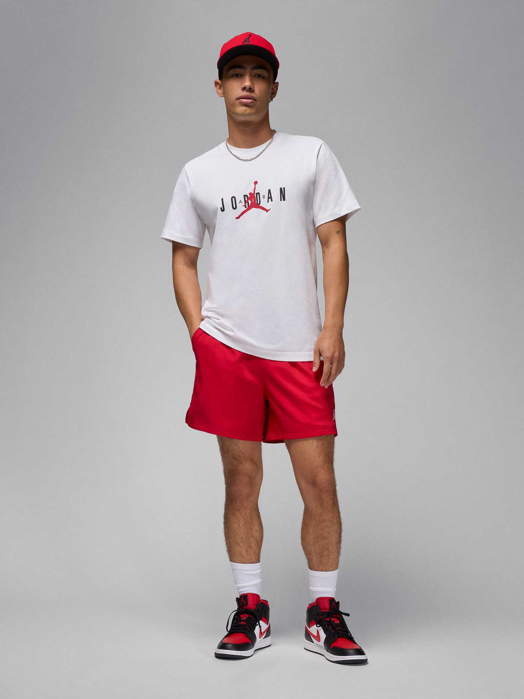 JORDAN Тениска M J JDN AIR STRETCH SS CREW
