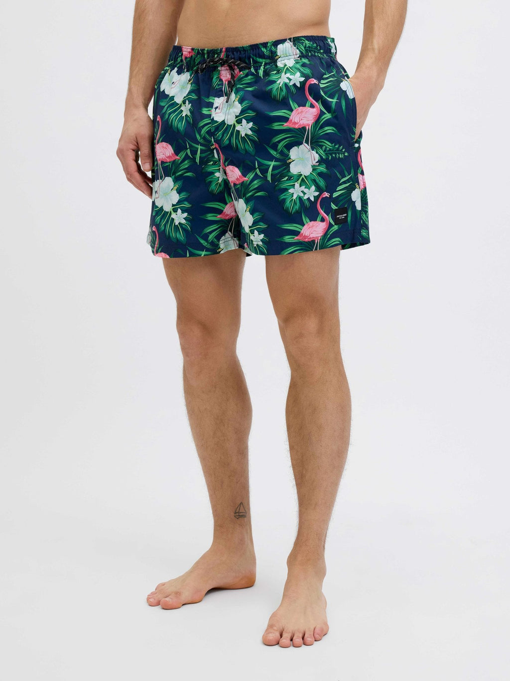 JACK & JONES Плувни шорти JPSTMAUI JJSWIM NOVELTY AOP AKM SN