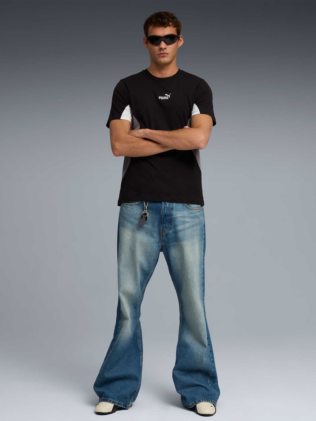 PUMA Тениска ESS BLOCK Tee