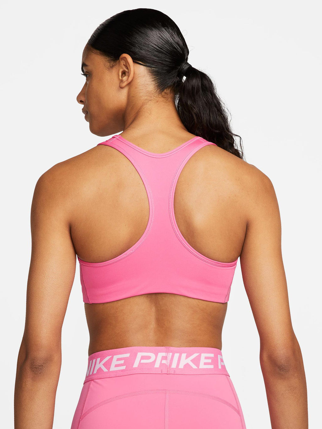 NIKE Спортен сутиен W DF SWSH CB FUTURA GX BRA