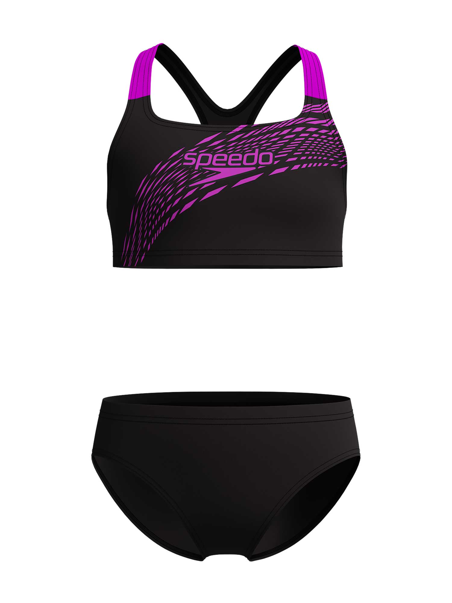 SPEEDO Бански 2 части GIRLS MEDLEY LOGO