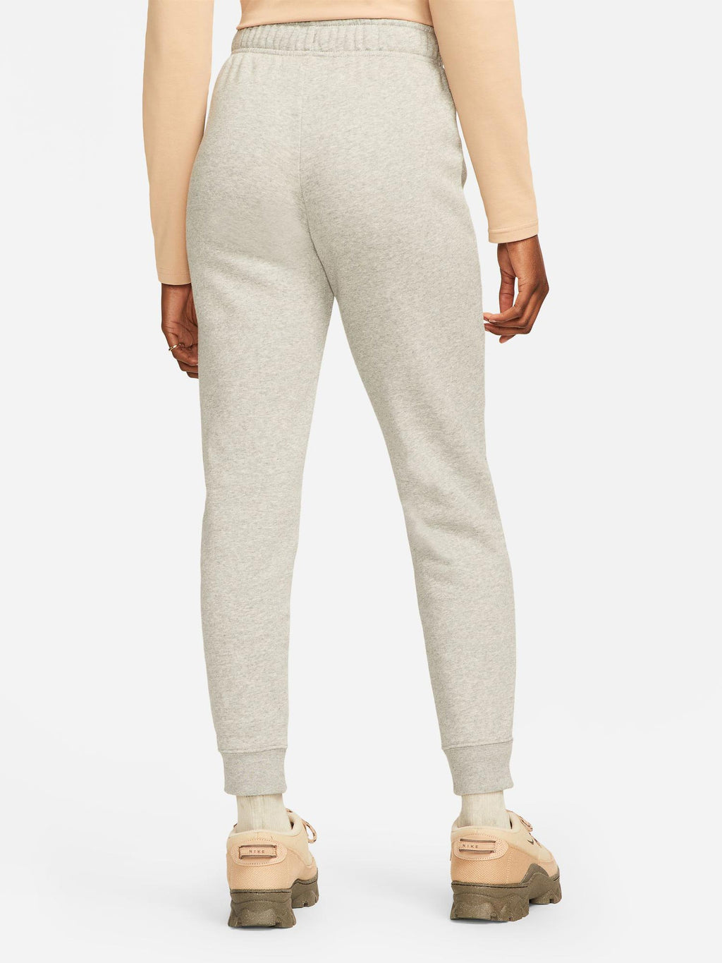 NIKE Спортно долнище W CLUB FLC MR TIGHT