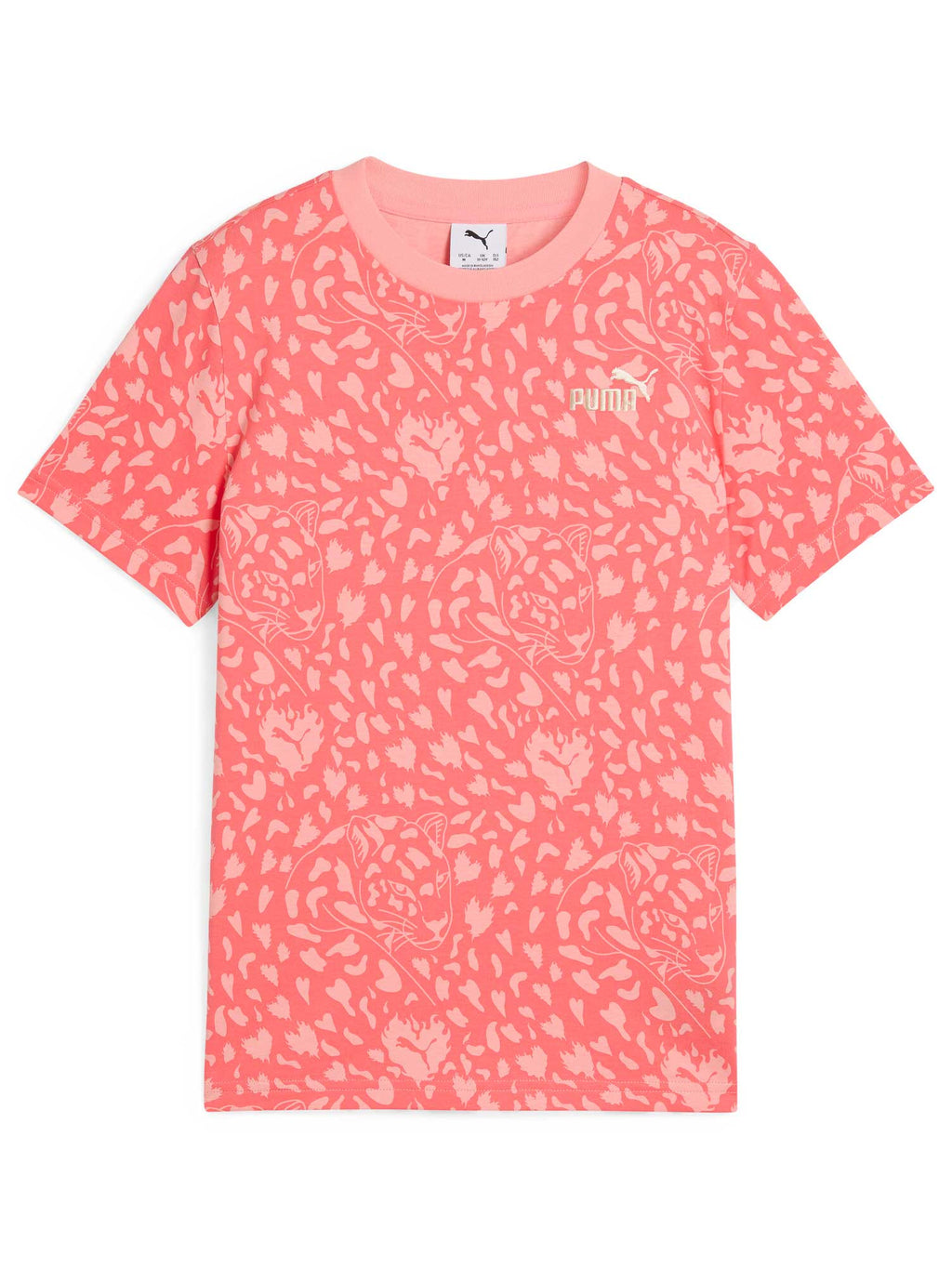 PUMA Тениска ESS FLAMING LOVE AOP Tee G