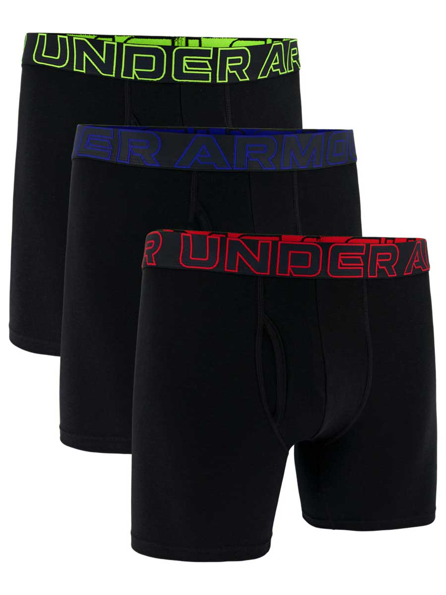 UNDER ARMOUR Бельо UA PERFORMANCE COTTON - SOLID 6 IN 3PK