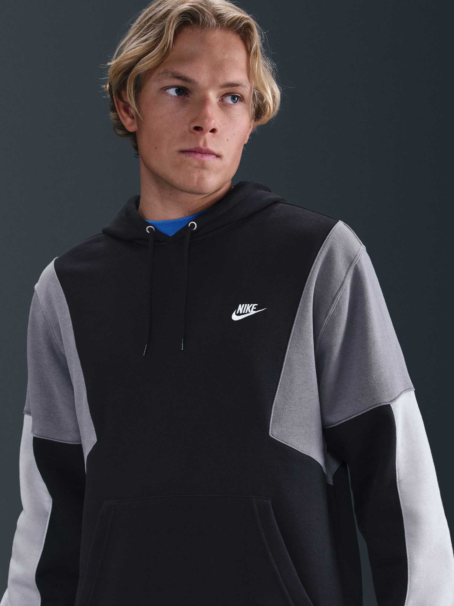 NIKE Спортен екип M NK CLUB FLEECE HDED TRACK GX