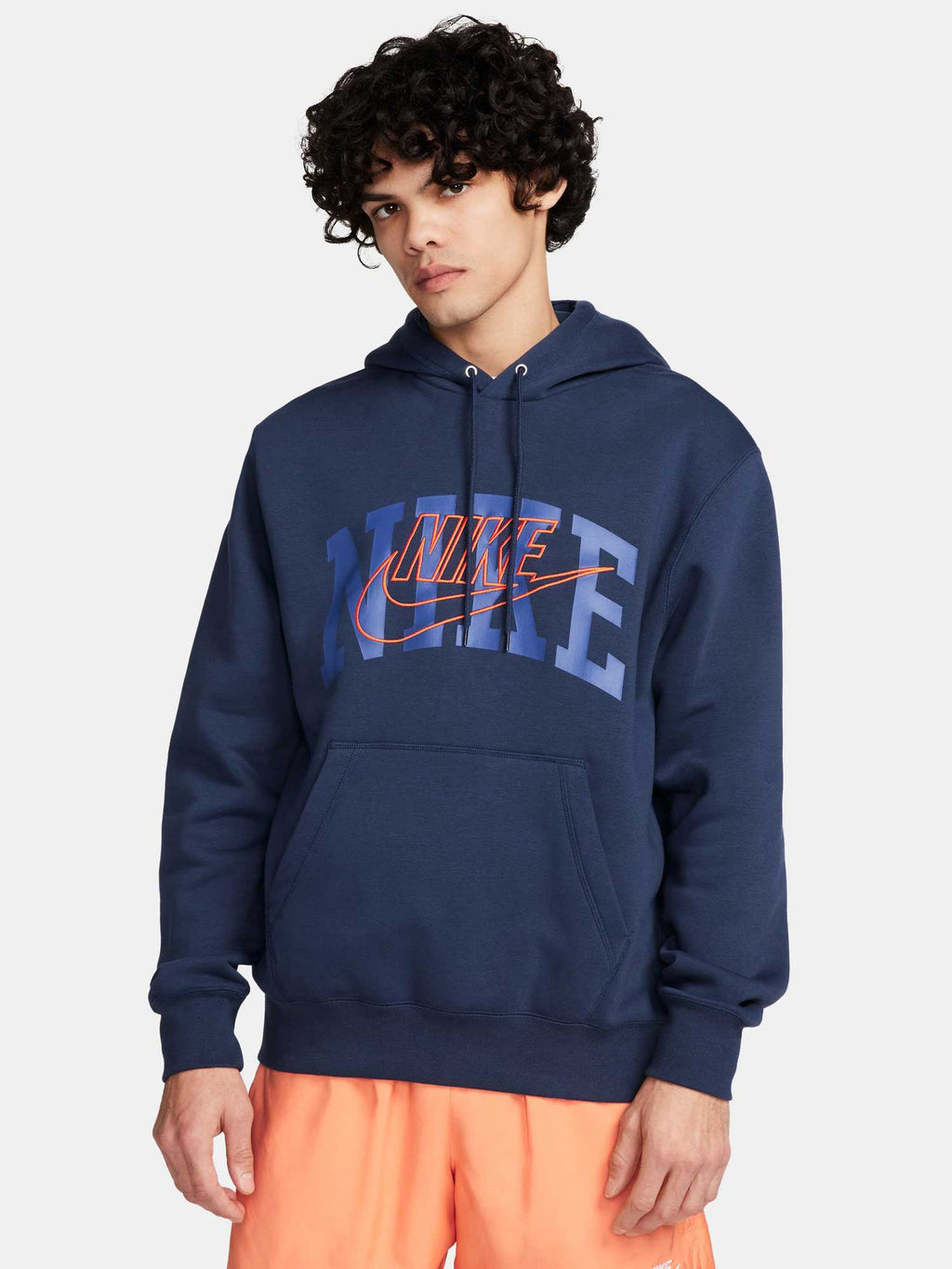 NIKE Суитшърт M NK CLUB BB PO HDY ARCH GX