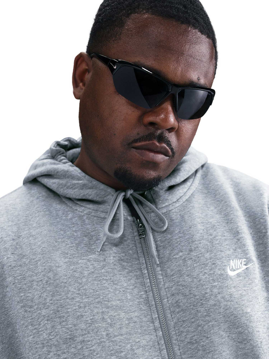 NIKE Суитшърт M NK CLUB BB FZ HOODIE