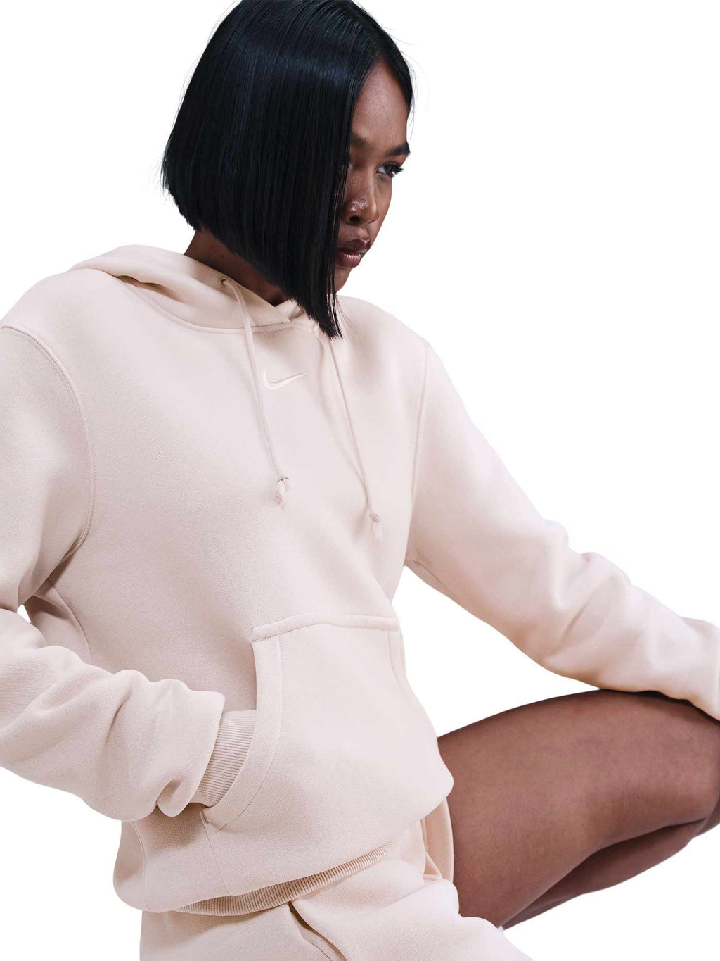 NIKE Суитшърт W NSW PHNX FLC STD PO HOODIE