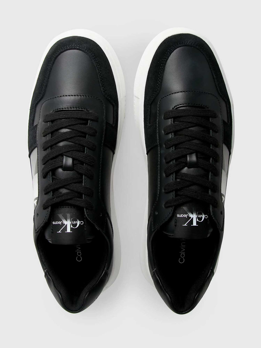 Calvin Klein Jeans Обувки CHUNKY CUP LACEUP LTH NBS SAT