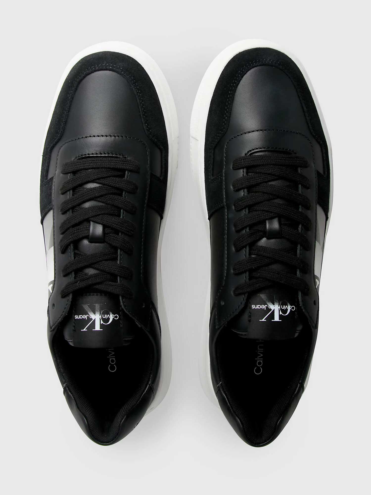 Calvin Klein Jeans Обувки CHUNKY CUP LACEUP LTH NBS SAT
