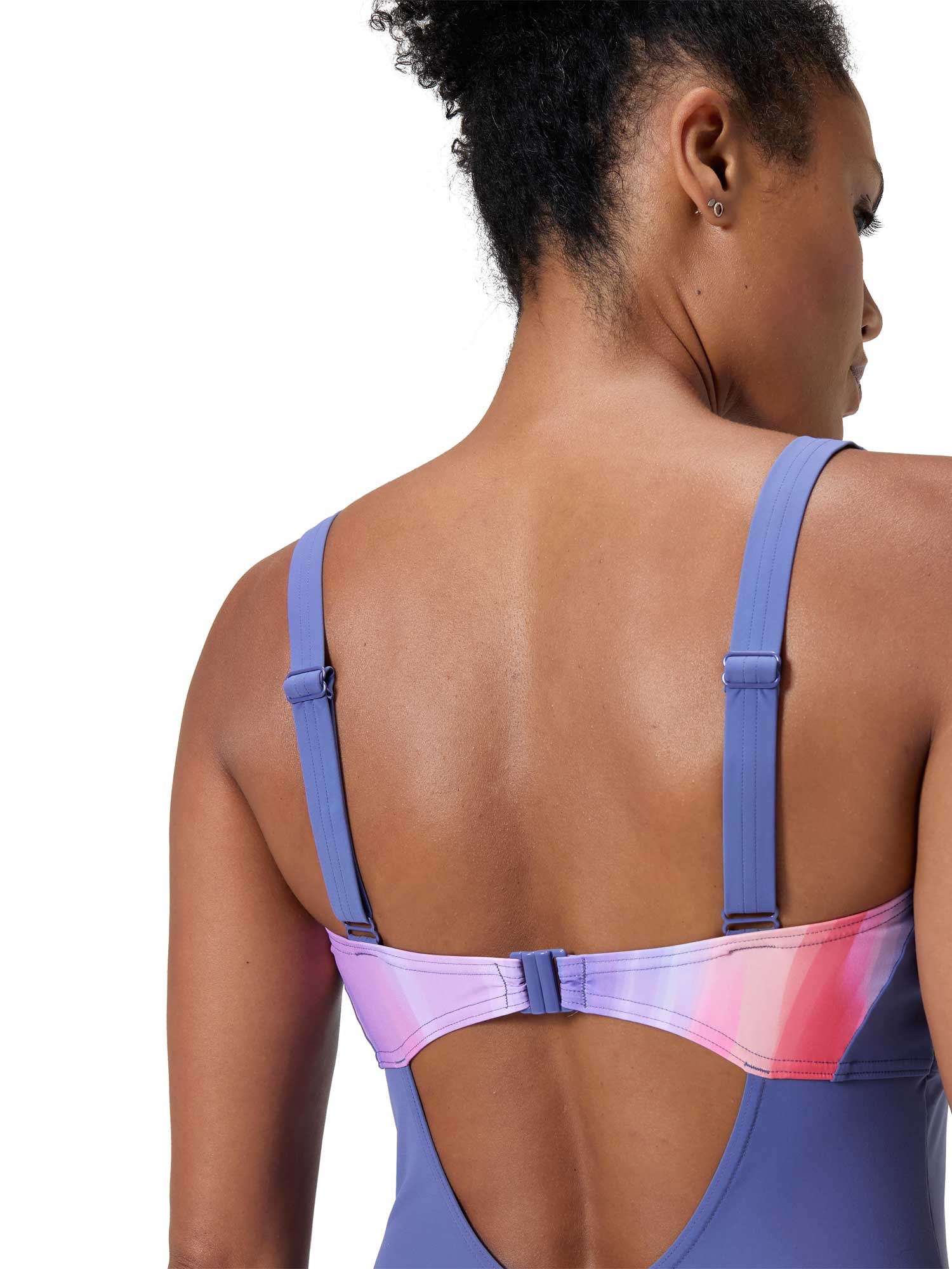 SPEEDO Цял бански WOMENS SHAPING PRINTED OPUSGEM