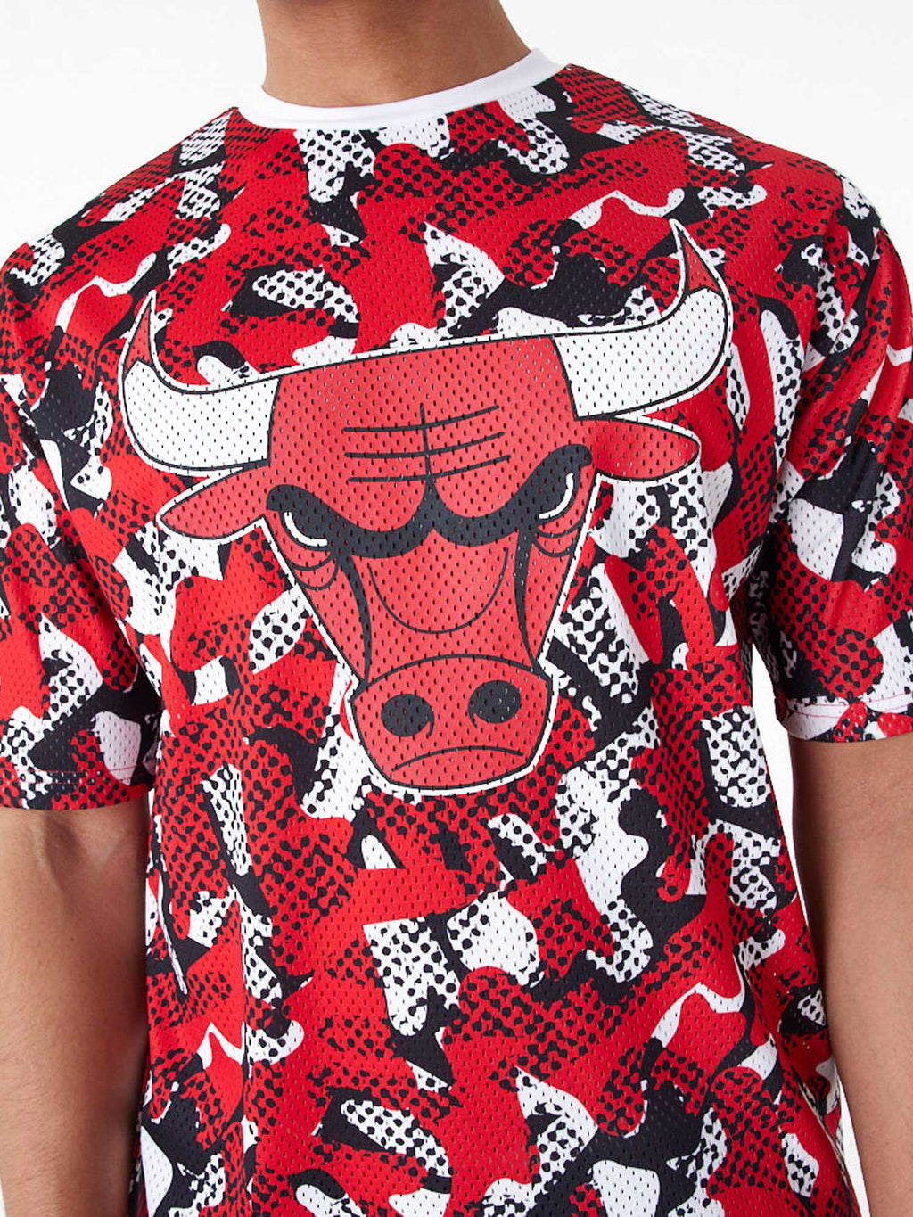 NEW ERA Тениска NBA TEAM AOP MESH OS TEE CHIBUL